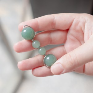 Aventurine Hand Fidget Toy For Hair And Skin Picking Relief | Calming Handmade Crystal Toy