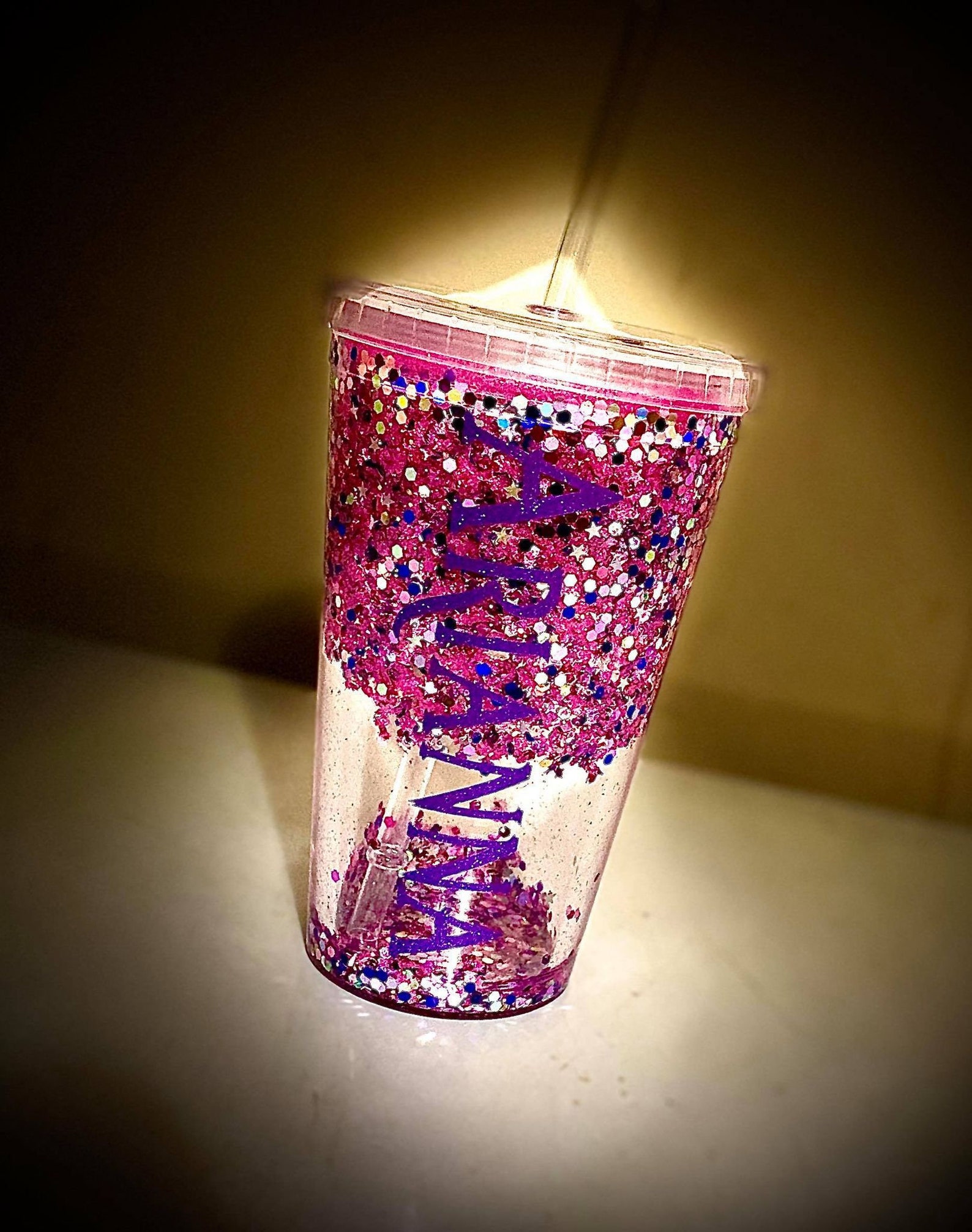 Custom Snowglobe Tumblers Etsy