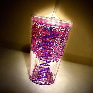 Custom Snowglobe Tumblers