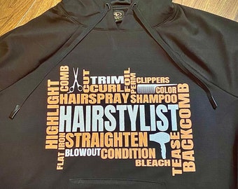 Moletom para cabeleireiro