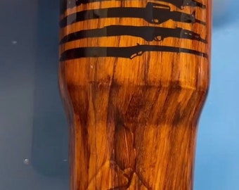 Copo Woodgrain Personalizado