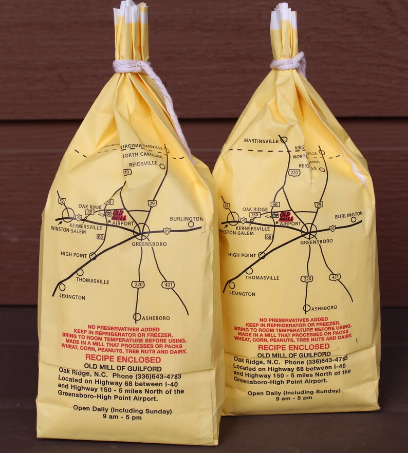 White Cornmeal plain, Old Mill of Guilford Stone Ground, North Carolina