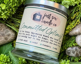 Summer Garden Inspired Candle | Coconut Wax Candle | Wood Wick Candle | Scented Candle | Mint Candle | Relaxing Candle | Summer Scent