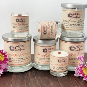 Fall Candles Gift Set | 4 Fall Scents | Fall Decor | Fall Candle Gift | Thanksgiving Candle | Fall Candle Set | Autumn Candle | Fall Gift bild 6