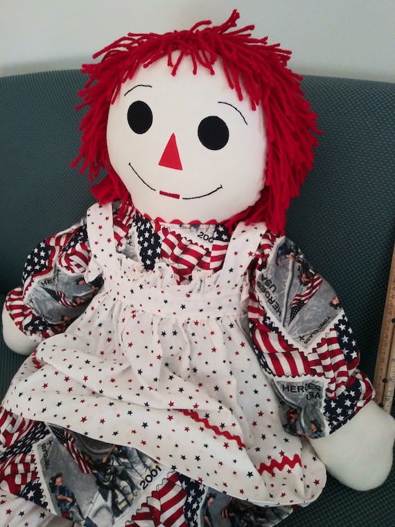 9/11/01 Commemorative Raggedy Ann - Etsy