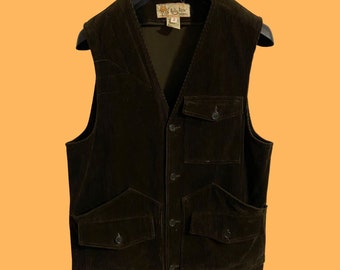 velour vest
