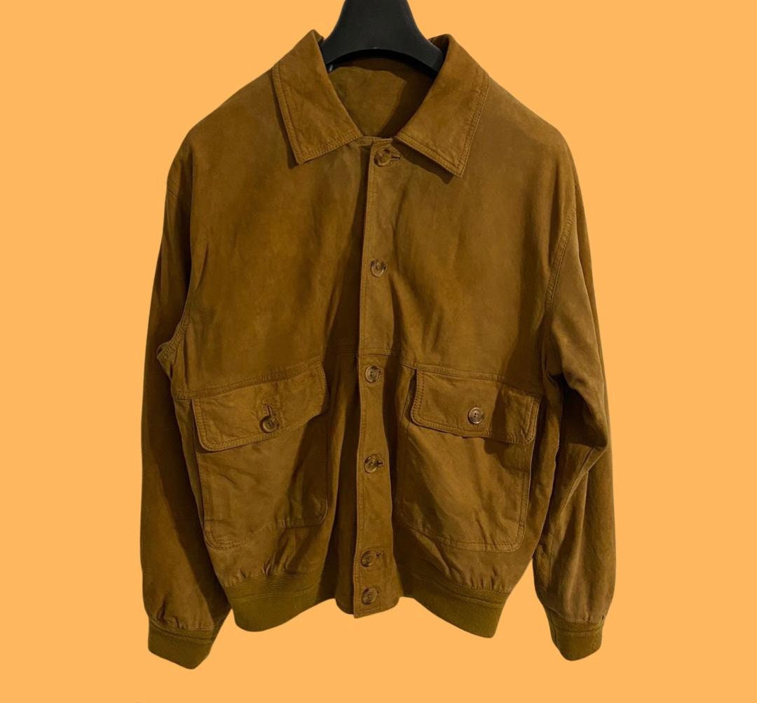 Vintage Camel Suede Jacket Etsy