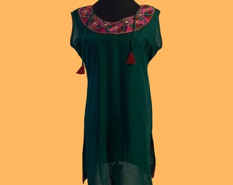 Vintage embroidered tunic