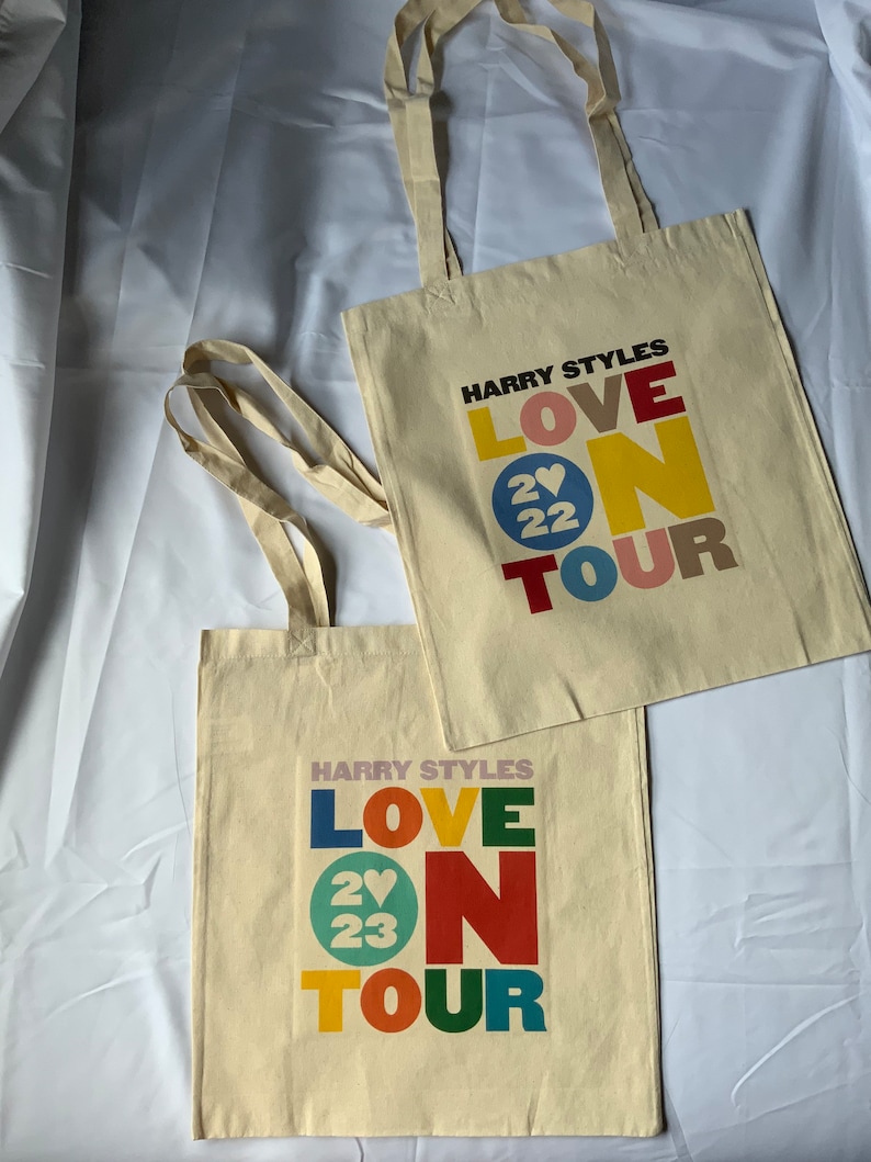 Love on Tour 2023 Tote Bag // Lot Tote Bag // Harry Styles Etsy