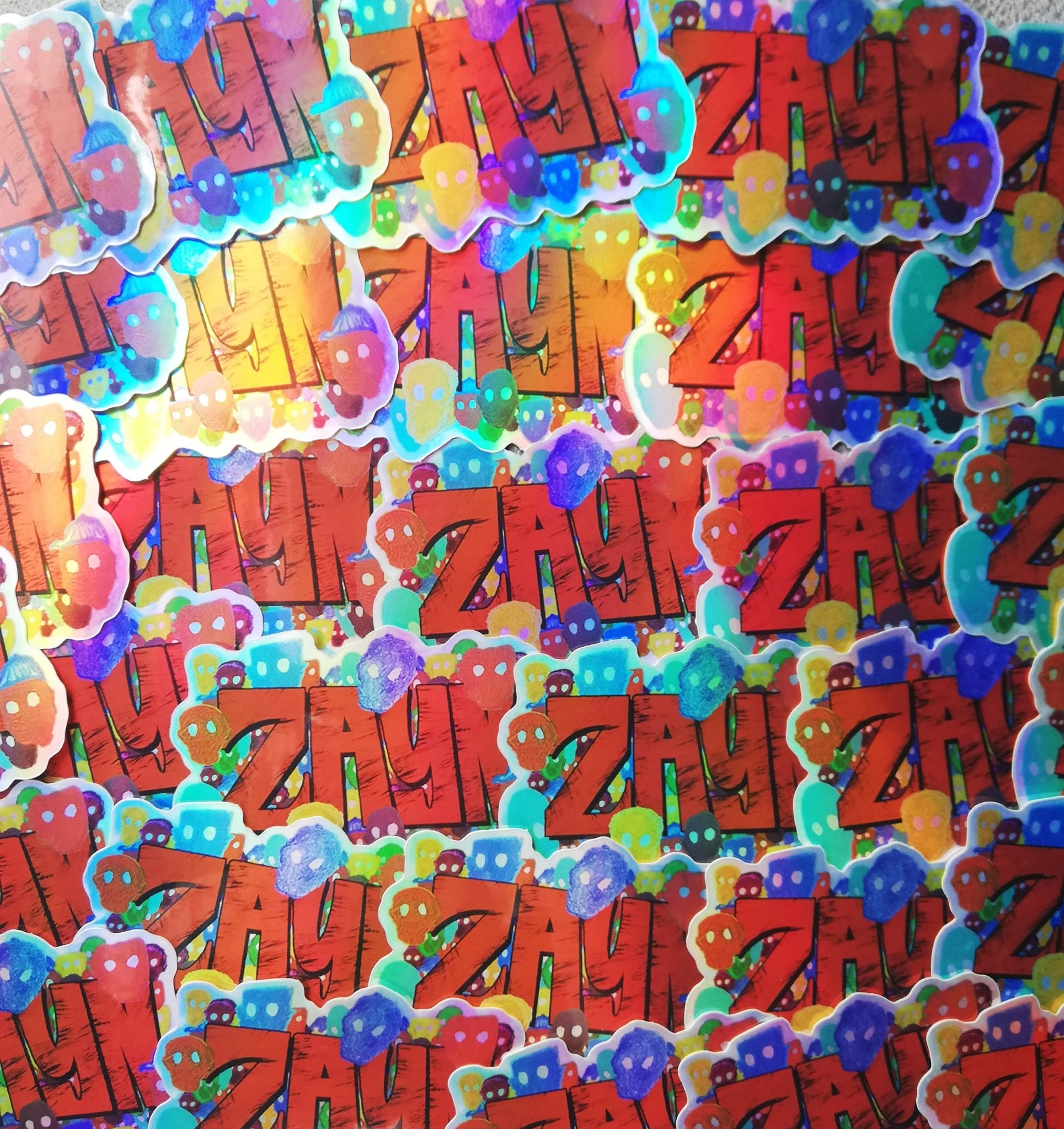 Zayn Malik Holographic Sticker // Nobody Is Listening | Etsy España