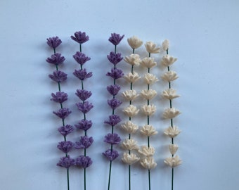 Lavender bouquet, felt flowers, felt lavender, flower gift, mum gift, flower decoration Mother’s Day gift