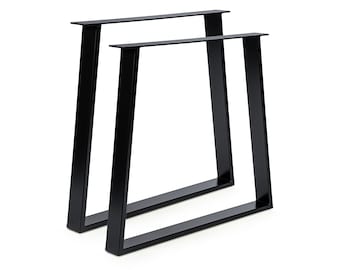 2 x Table Frame Legs - Sleek, Modern Table base Trapezoid