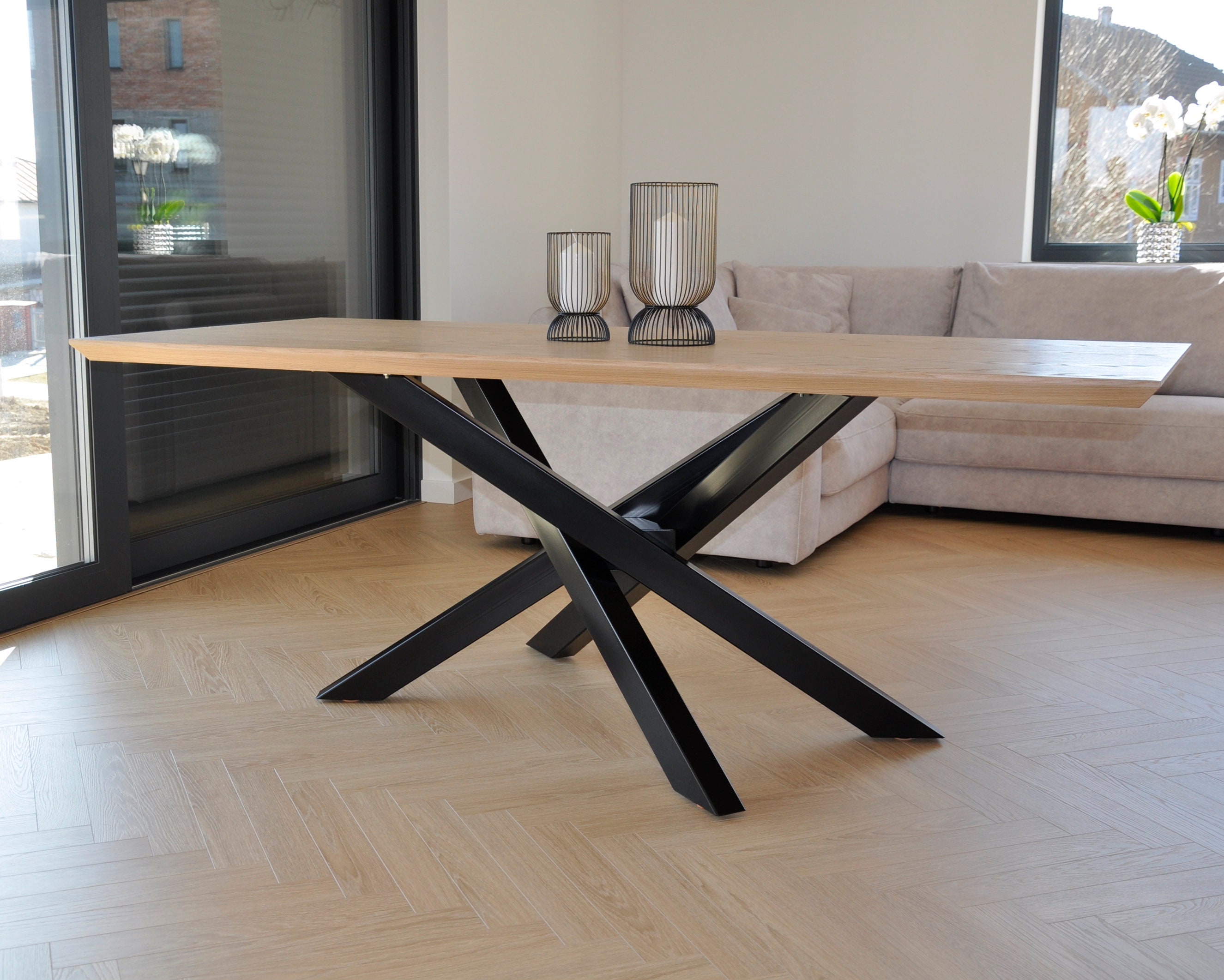 Black dining table - Etsy Polska Black dining table - Etsy Polska