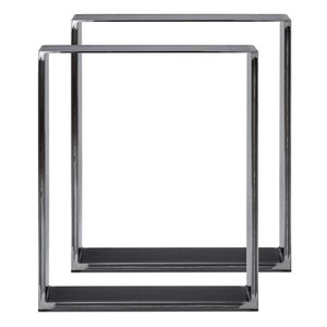 2x patas de mesa Metal Patas de los muebles Para banco o para mesa de centro