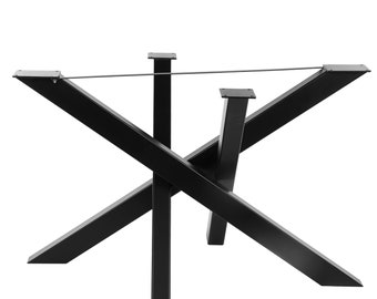 Metal Table Base Lotus frame table runners steel metal dining table desk conference table