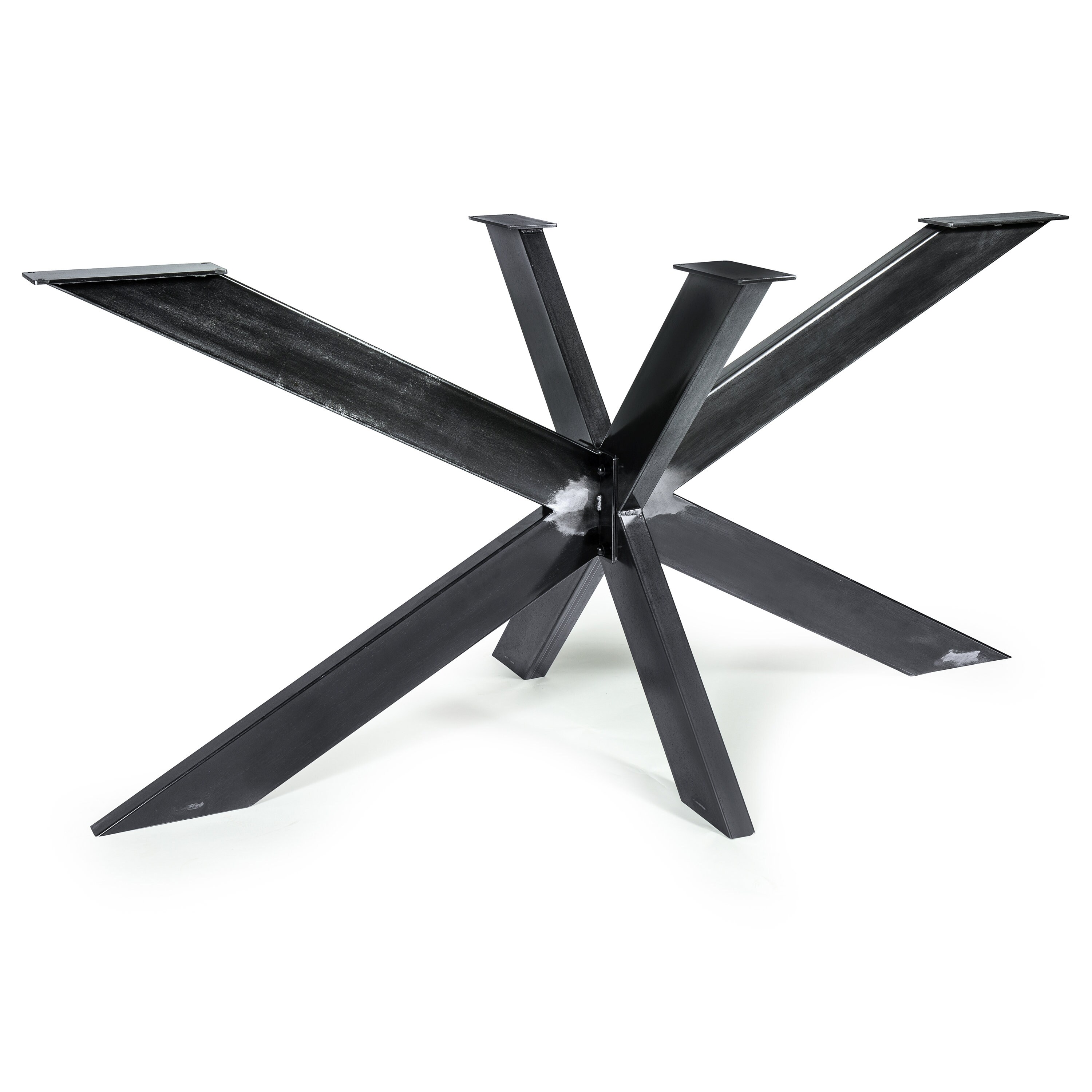 Table Base Spider Table Legs Cross Frame Table Runners Steel Etsy