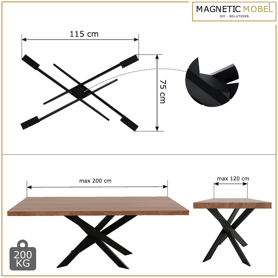 Pied De Table Araign e Orion Etsy France pied-de-table-araign-e-orion-etsy-france