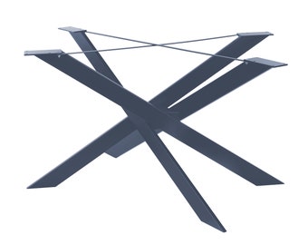 Table Base Orion table legs cross frame table runners steel metal dining table desk conference table