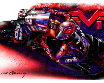 Maverick Vinales - Aprilia MotoGP - Downloadable MotoGP Art