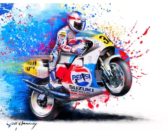ケビン・シュワンツ Moto GP 1993 世界チャンピオン スズキ
