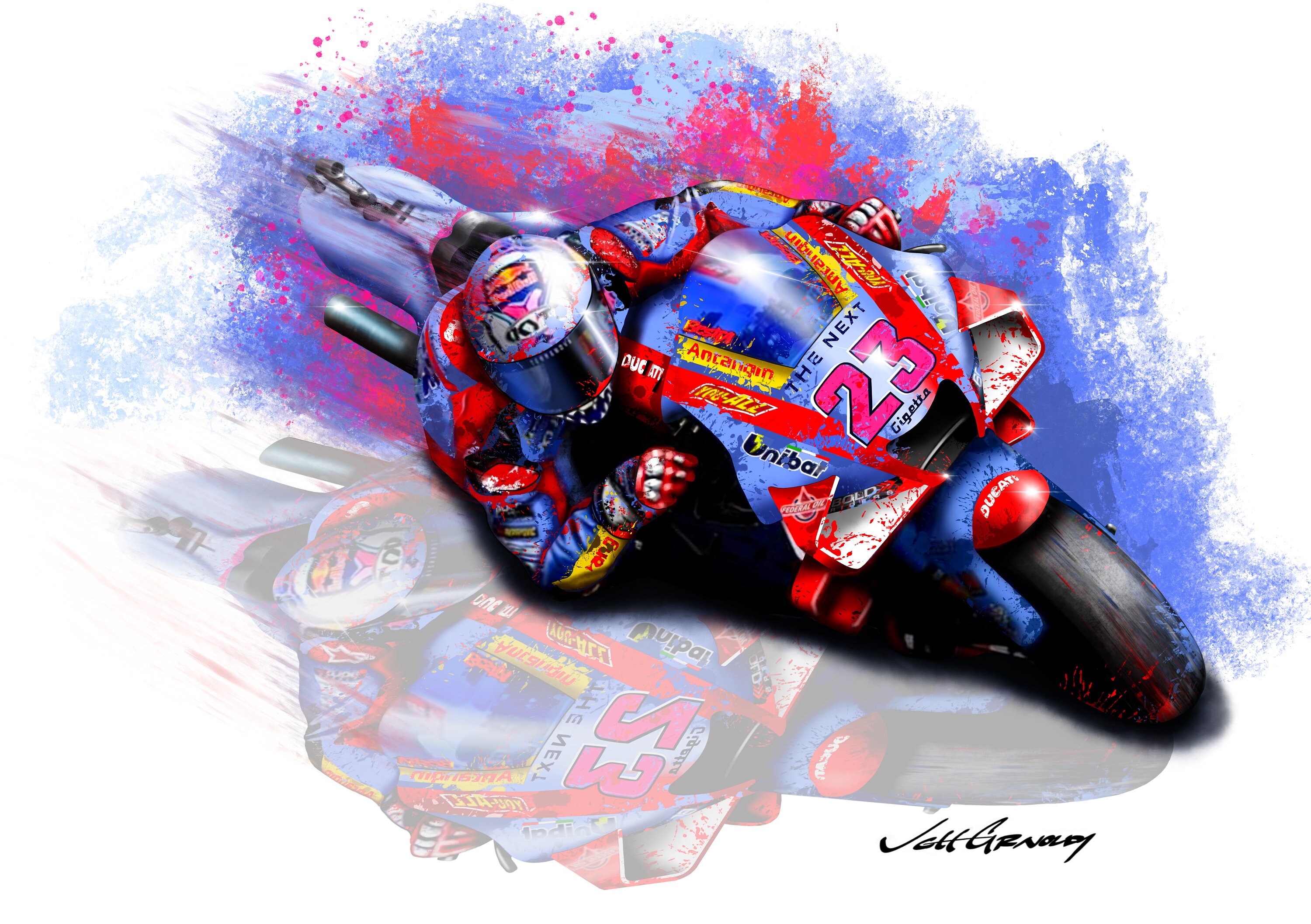 Cartable moto 2025 gp