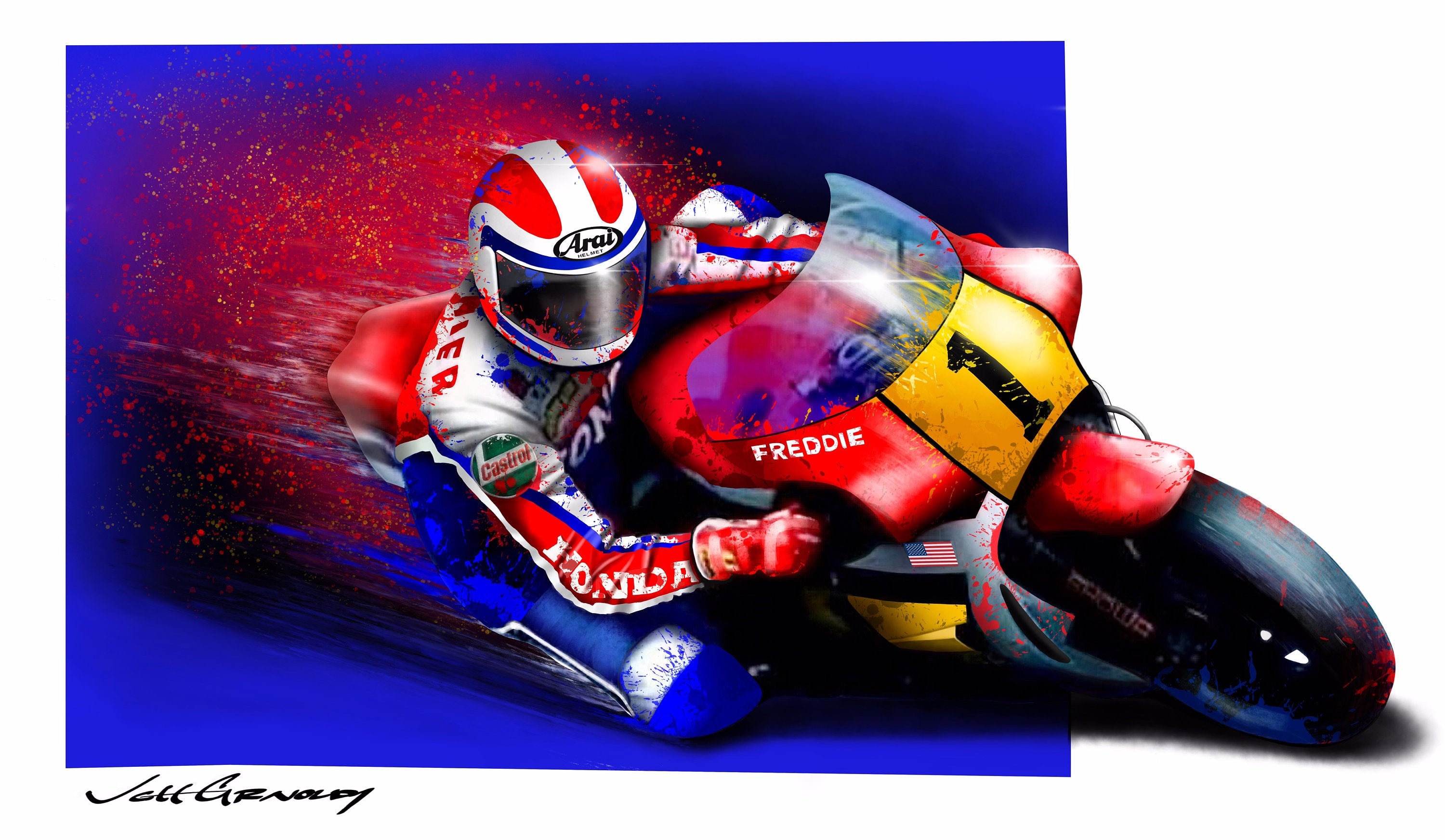 Freddie spencer - Etsy 日本
