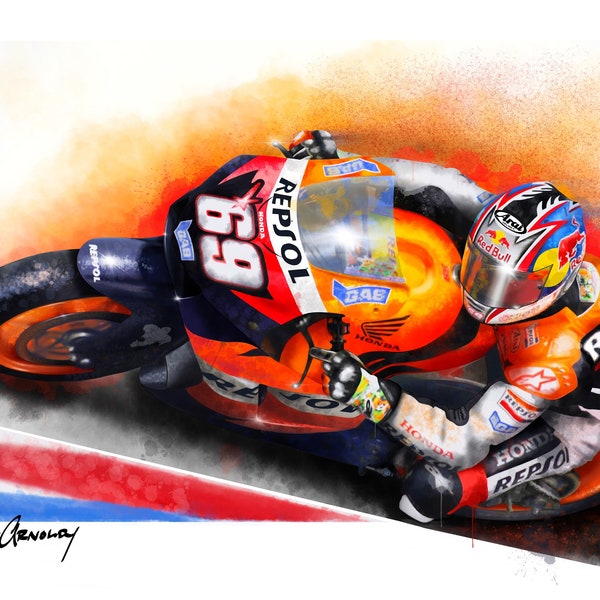 Nicky Hayden - 2006 MotoGP Champ - Downloadable MotoGP Art