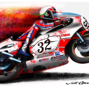 Steve Baker - Yamaha - Downloadable MotoGP Art