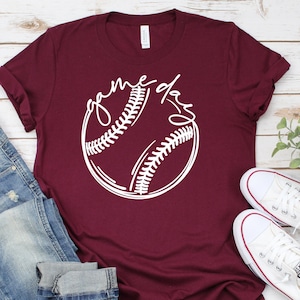 Baseball Game Day Shirt, Baseball Game Day Custom Shirt