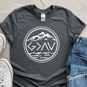God Is Greater Than The Highs and Lows Shirt, Christian Shirts, Christian Graphic, Christian Gift T-shirts