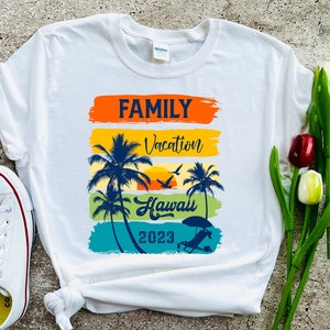 Hawaii Shirt, Family Trip 2023 Shirts, Family Vacation Hawaii 2023 Shirts, Family Matching Vacation Shirts, Hawaii Vacation Outfit