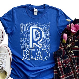 Read Shirt, Reading Lover Gift, Reading Shirt, Read Teacher Shirt, Book Lover Gift Shirt, Read Teacher Shirt, Reading Motivational Shirt