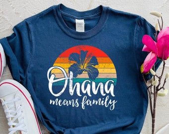 Ohana Family Hawaii Shirt, Family Vacation Hawaii Trip Shirts, Family Matching Vacation Shirts, Hawaii Vacation Outfit, Hawaii Family Shirts