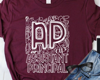 Assistant Principal Shirts - Etsy