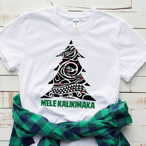Hawaiian Christmas Shirt, Hawaii Christmas Shirt, Mele Kalikimaka Shirt, Christmas Hawaii Shirt