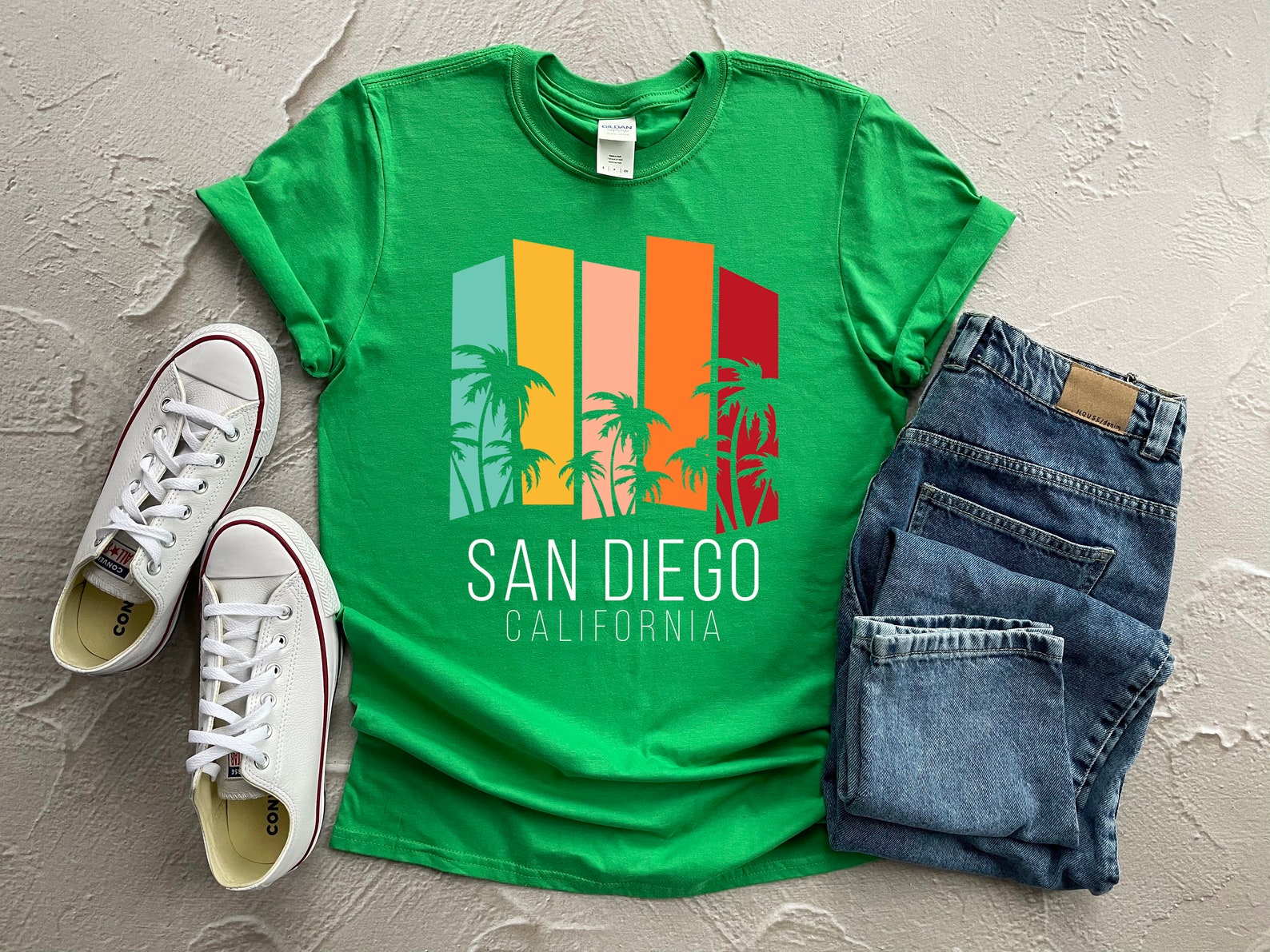 San Diego California Shirt, Vintage San Diego California Trip Shirt, Surf San Diego California