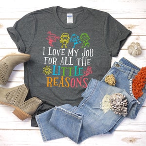 Teacher Shirt, Teacher Gift, Teacher Outfit, Preschool Teacher, Kindergarten Teacher, Pre-k Teacher, Teacher Life Shirt, Teacher Job Shirt