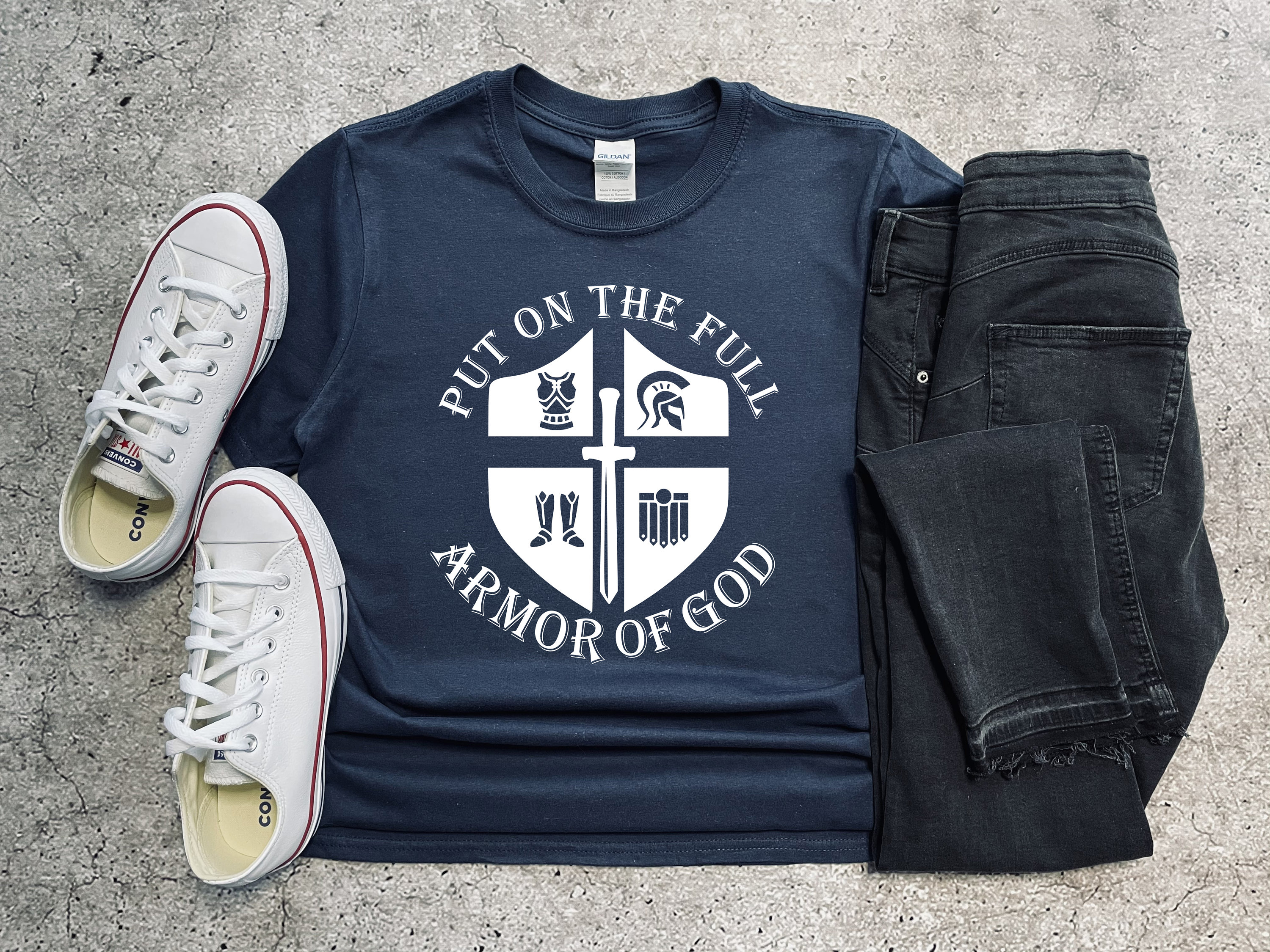 Armor of God Shirt Ephesians 611 Christian Tshirts Pastor Etsy