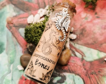 Hippocampus Bones — witch and wizard potions, vials, bottles and replicas