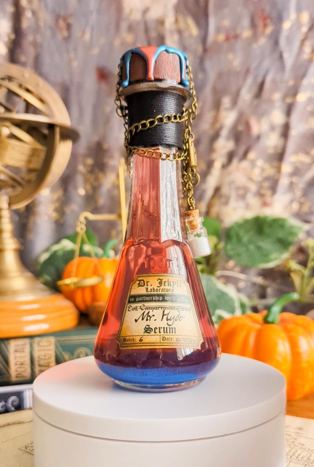 Dr. Jekyll and Mr. Hyde Serum - Halloween Decor - Etsy