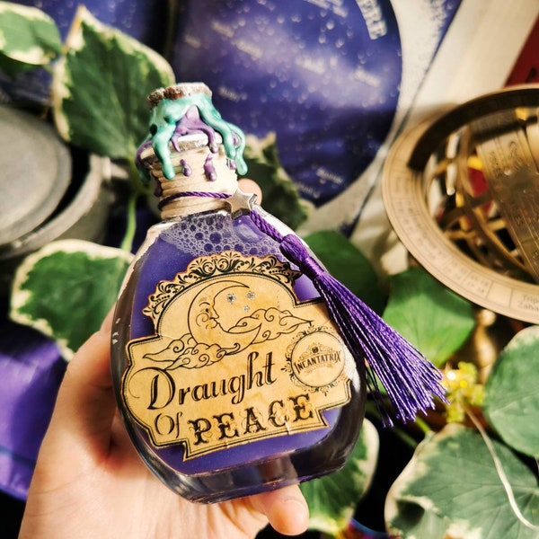 Draught of Peace — witch and wizard potions, vials, bottles and replicas