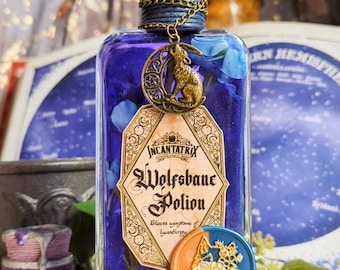 Werewolf Potion — witch and wizard potions, vials, bottles and replicas