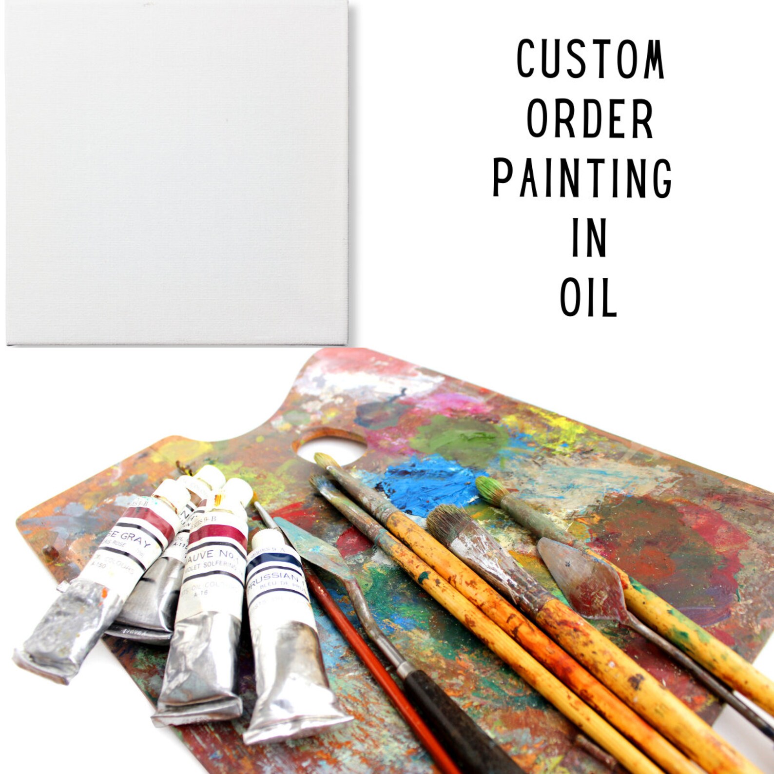 custom oil painting near me
