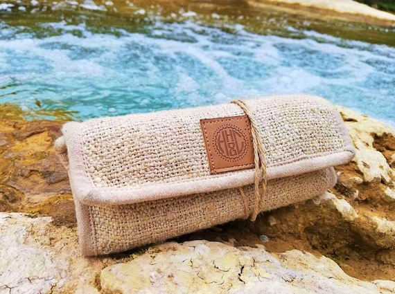 Beige Tobacco Pouch - Pure Hemp