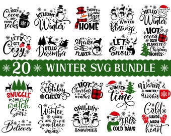 Winter Quote Svg Etsy