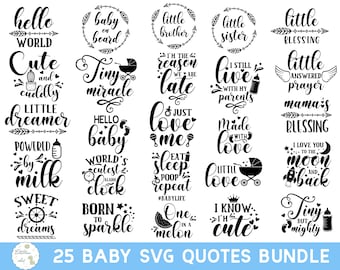 Download Baby Quote Bundle Etsy