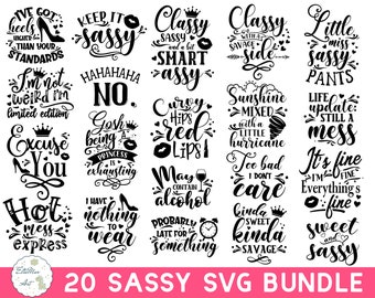 Sarcastic Svg Etsy
