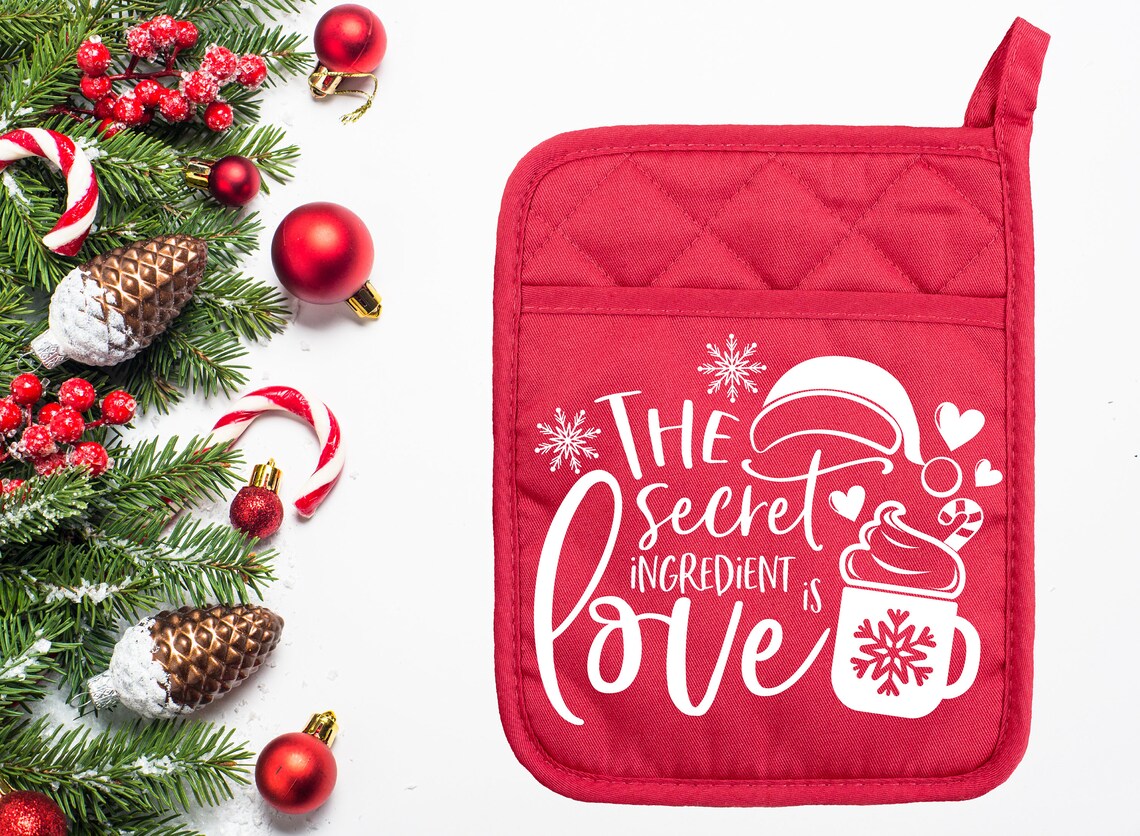 Christmas Pot Holder SVG Bundle Christmas Baking Bundle Etsy