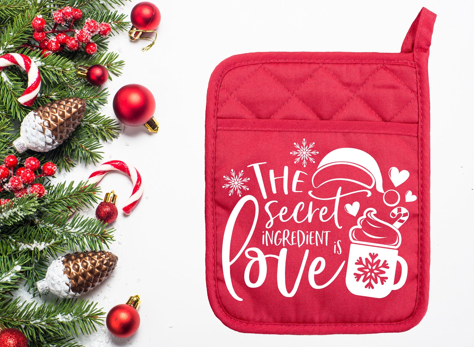 Christmas Pot Holder SVG Bundle Christmas Baking Bundle Etsy