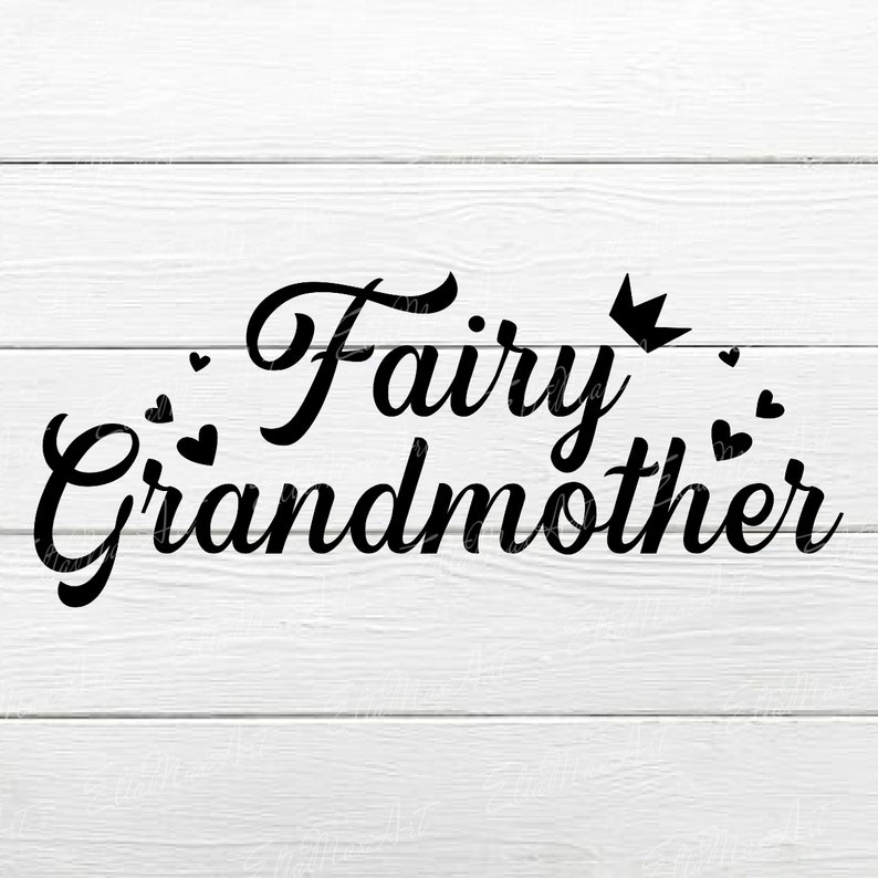 Download Fairy grandmother SVG Cut File Family SVG Grandma svg | Etsy